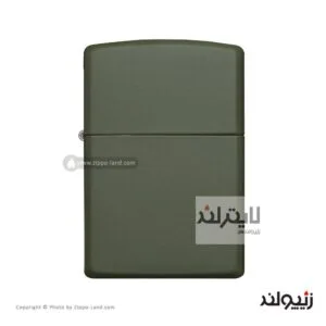 فندک زیپو مدل Classic Green Matte کد 221