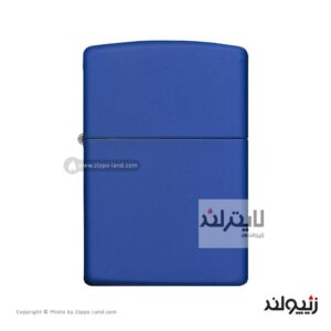 فندک زیپو مدل Classic Royal Blue Matte کد 229