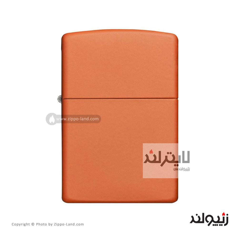 فندک زیپو مدل Classic Orange Matte کد 231 1 فندک زیپو مدل Classic Orange Matte کد 231