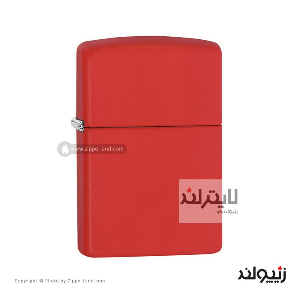 فندک زیپو مدل Classic Red Matte کد 233 2 فندک زیپو مدل Classic Red Matte کد 233 - Image 2