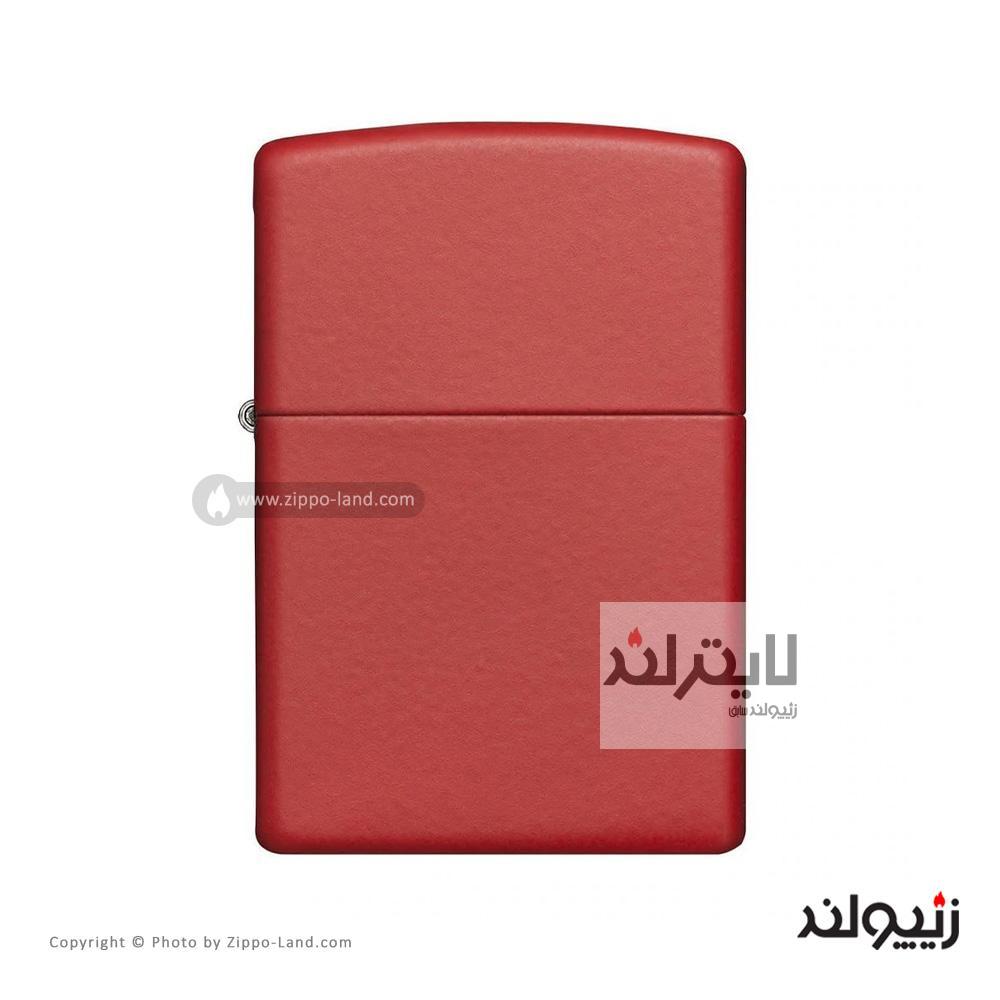 فندک زیپو مدل Classic Red Matte کد 233 1 فندک زیپو مدل Classic Red Matte کد 233
