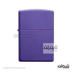 فندک زیپو مدل Classic Purple Matte کد 237