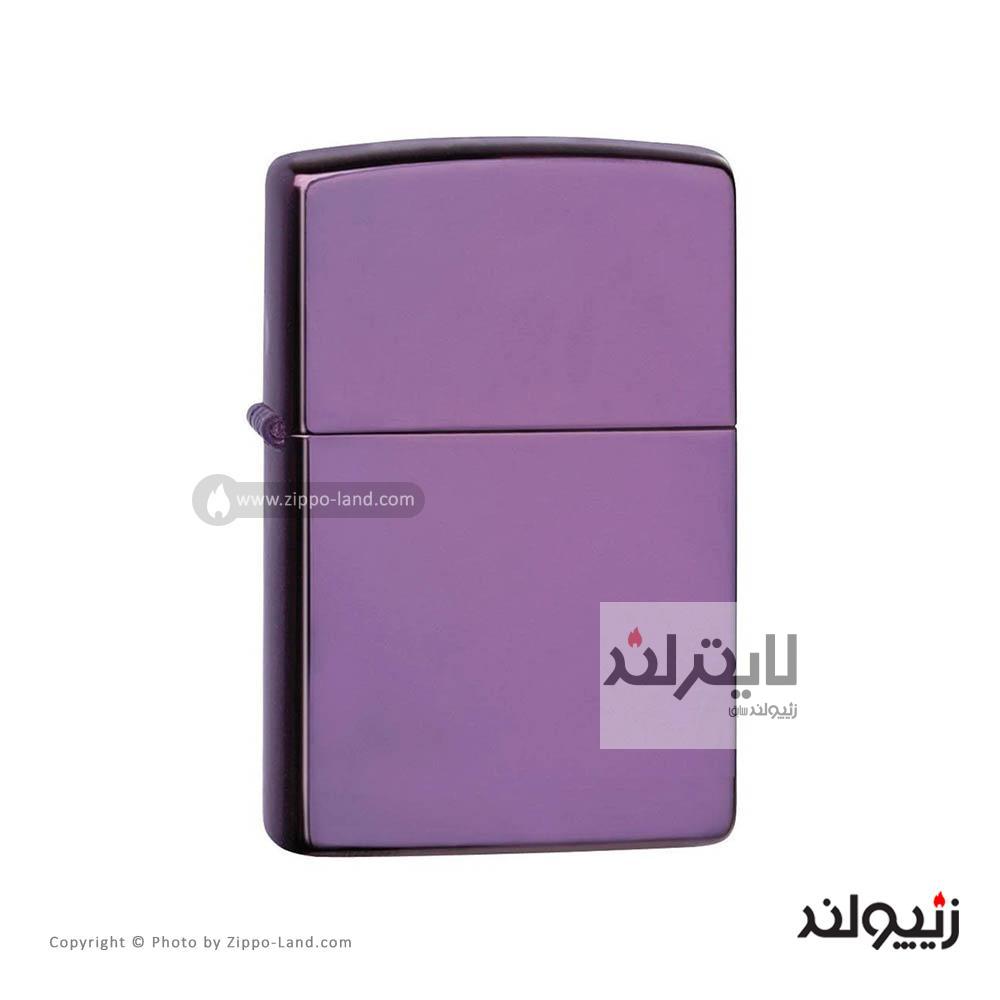 فندک زیپو مدل Classic High Polish Purple کد 24747 2 فندک زیپو مدل Classic High Polish Purple کد 24747 - Image 2