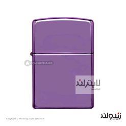 فندک زیپو مدل Classic High Polish Purple کد 24747