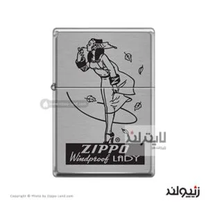 فندک زیپو مدل Planeta Windy Lady Zippo کد 260