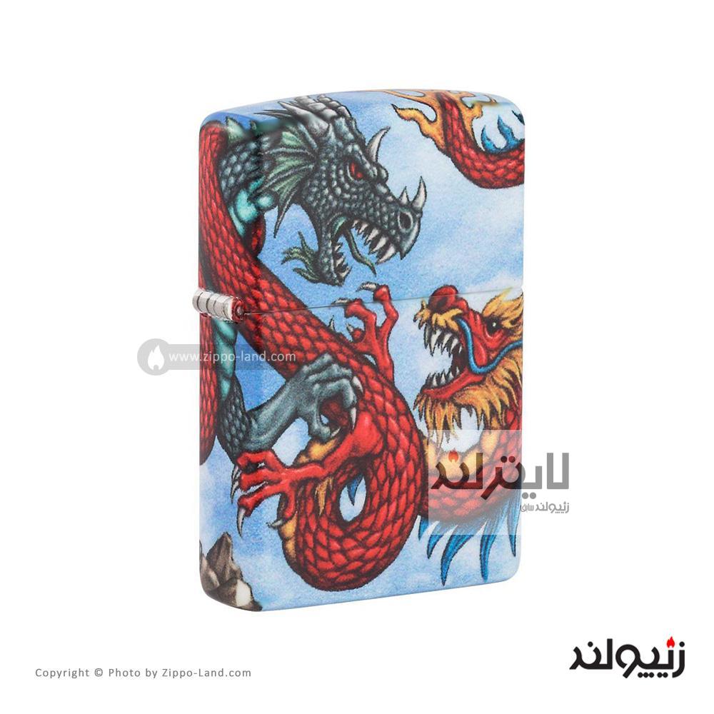 فندک زیپو مدل Dragon Design کد 49354 2 فندک زیپو مدل Dragon Design کد 49354 - Image 2