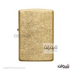 فندک زیپو مدل Classic Tumbled Brass کد 49477