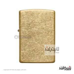 فندک زیپو مدل Classic Tumbled Brass کد 49477
