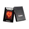فندک زیپو مدل Flaming Heart کد 28313 4 zippo 28313 FLAMING HEART 3
