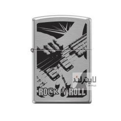 فندک زیپو مدل Rock And Roll Planeta کد 200