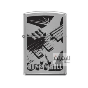 فندک زیپو مدل Rock And Roll Planeta کد 200