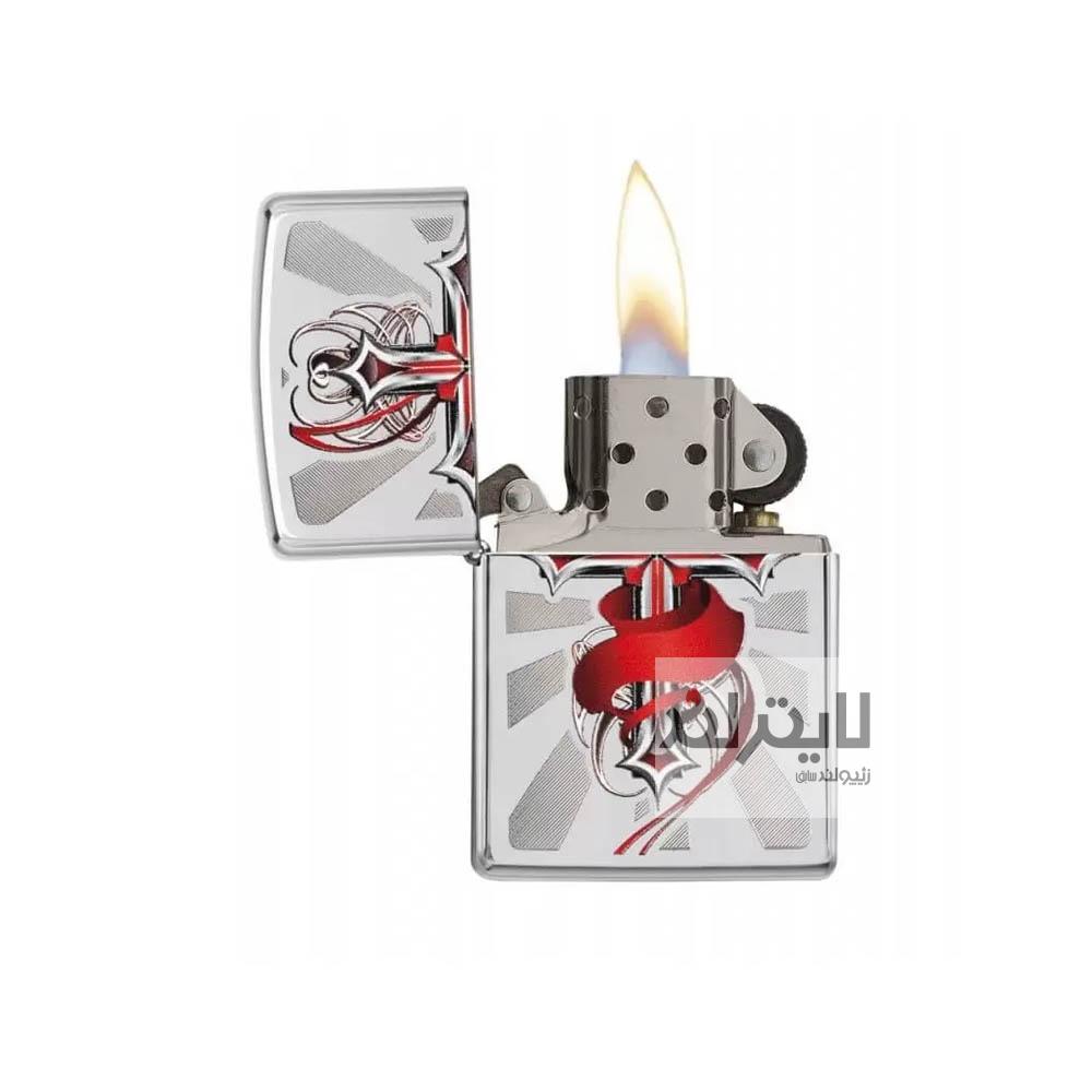 فندک زیپو مدل Cross کد 28526 2 فندک زیپو مدل Cross کد 28526 - Image 2