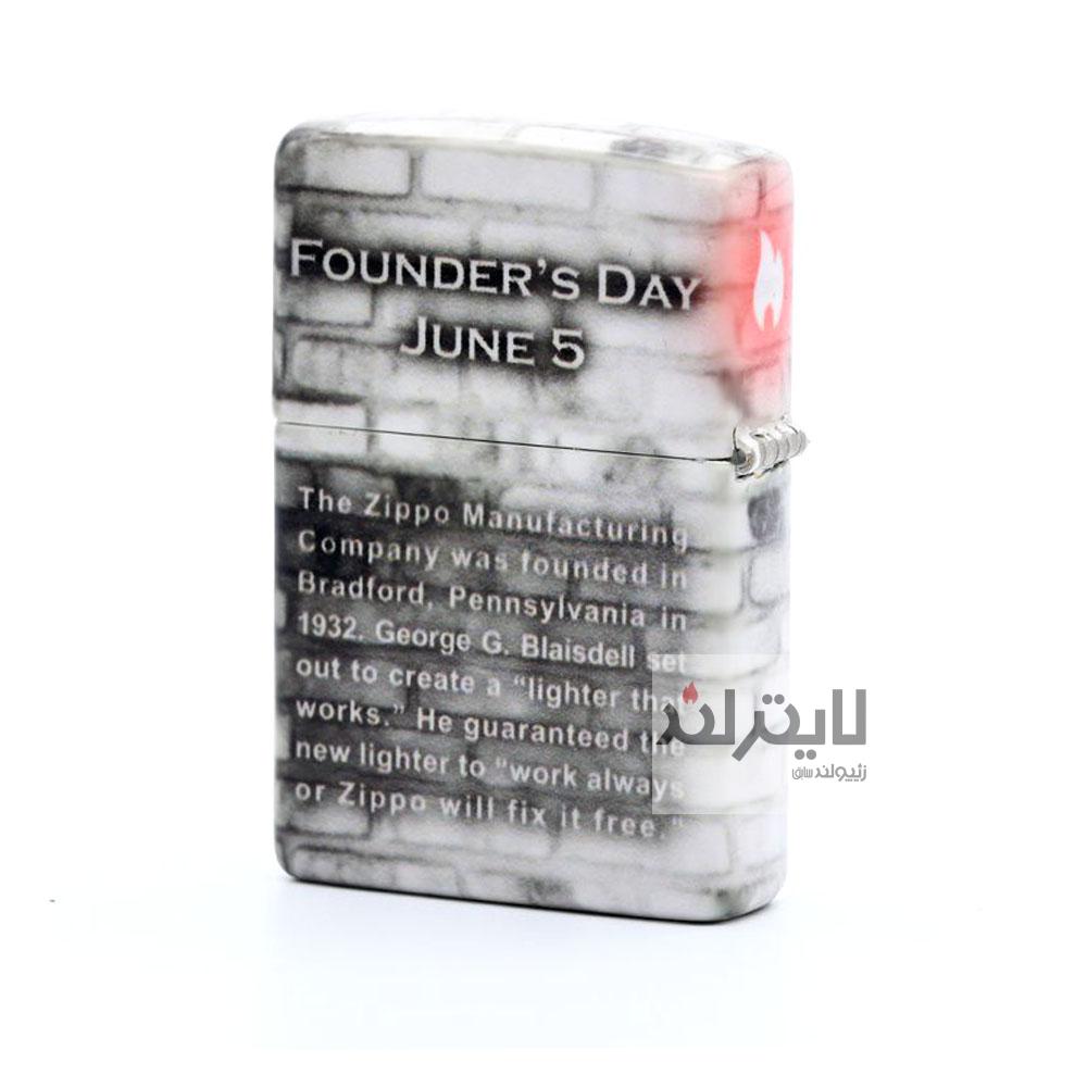 فندک زیپو مدل Founder's Day کد 48163 2 فندک زیپو مدل Founder's Day کد 48163 - Image 2