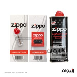 ست بنزین، سنگ و فتیله زیپو