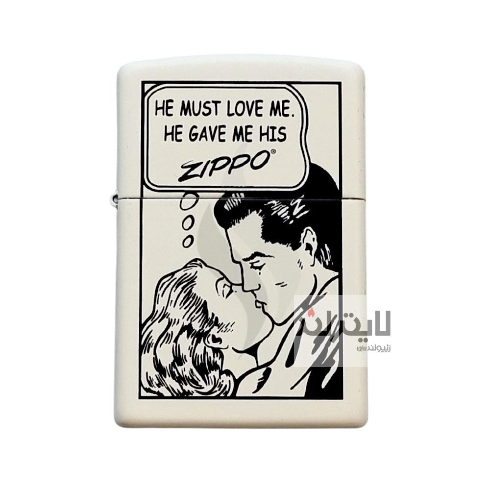 فندک زیپو مدل Planeta Kiss کد 216 1 فندک زیپو مدل Planeta Kiss کد 216