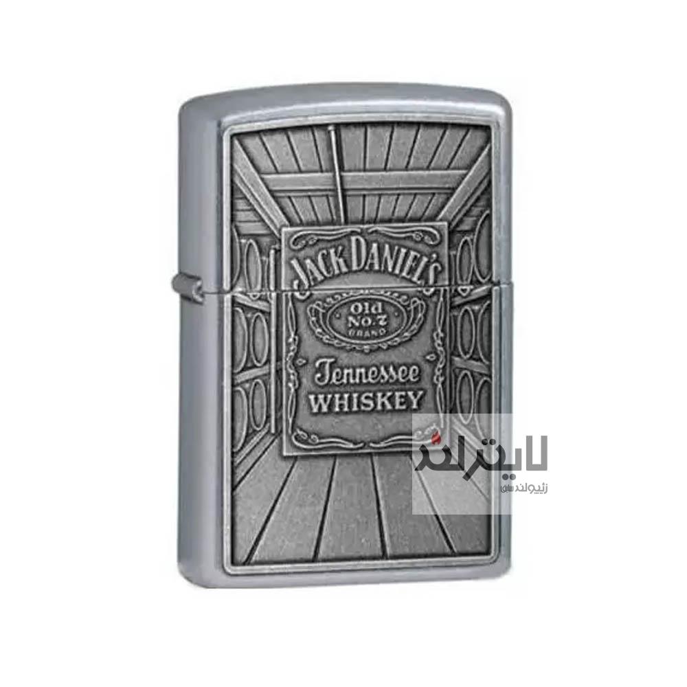 فندک زیپو مدل Jack Daniel's Emblem کد 24445 1 فندک زیپو مدل Jack Daniel's Emblem کد 24445
