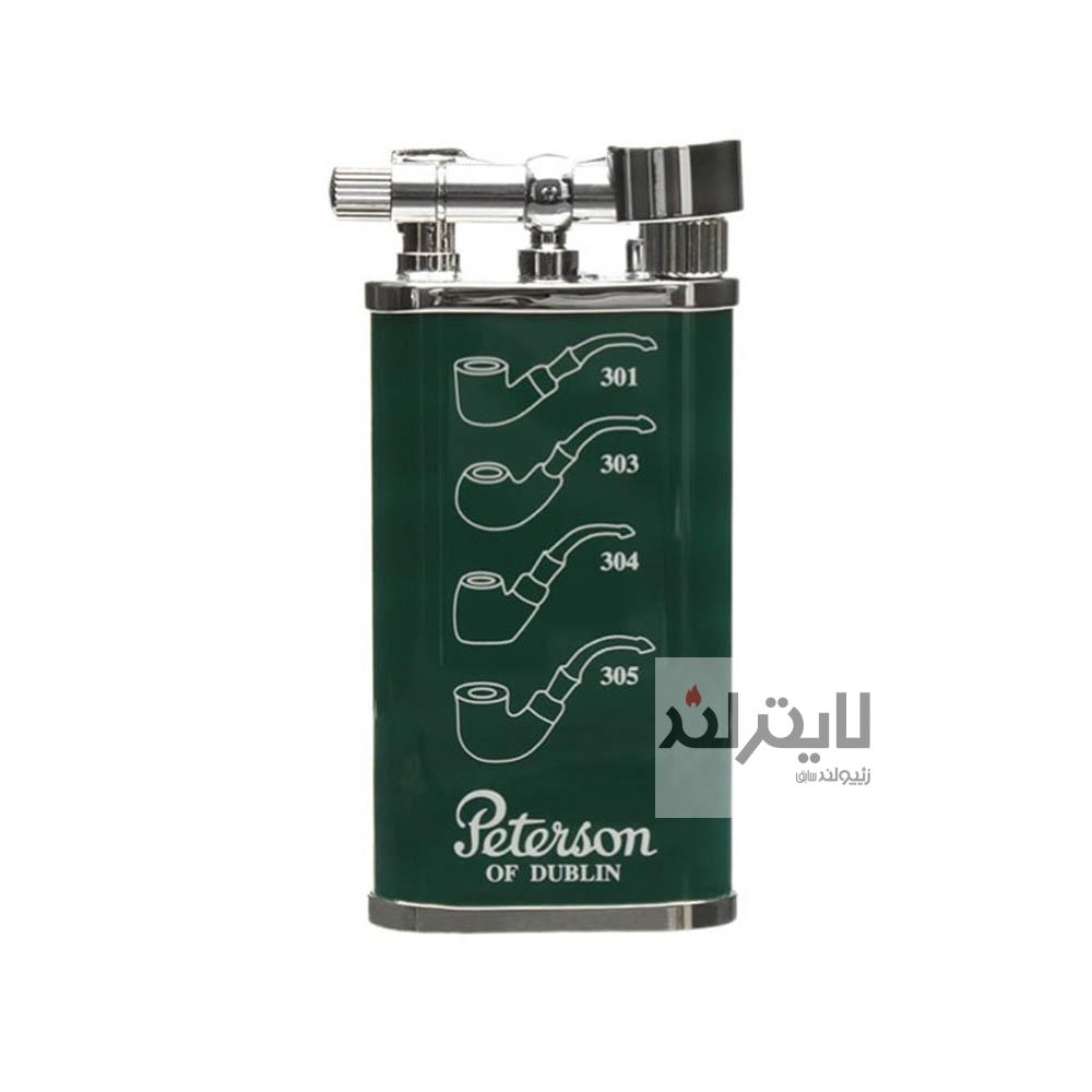 فندک گازی پترسون سبز رنگ 1 فندک گازی پترسون سبز رنگ