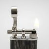 فندک گازی پترسون طوسی طرح سنگ 6 Peterson Grey Pipe Lighter Slate 03
