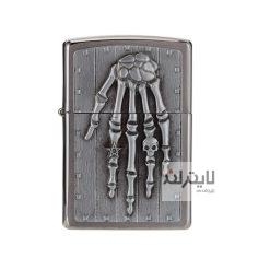 فندک زیپو مدل Skelleton Hand کد 2002720