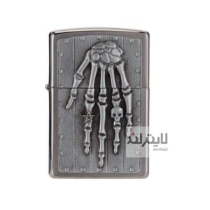 فندک زیپو مدل Skelleton Hand کد 2002720