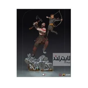 Ùیگور Kratos Ùˆ Atreus از بازی God Of War ساخت شرکت Iron Studios