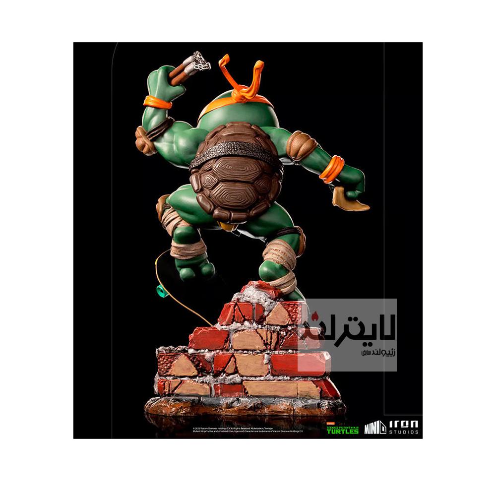 فیگور Michelangelo سری Minico از لاک پشت های نینجا ساخت شرکت Iron Studios 2 فیگور Michelangelo سری Minico از لاک پشت های نینجا ساخت شرکت Iron Studios - Image 2