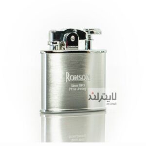 فندک بنزینی رونسون مدل Nostalgia Chrome Satin کد R020026
