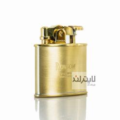 فندک بنزینی رونسون مدل Nostalgia Brass Satin کد R020027