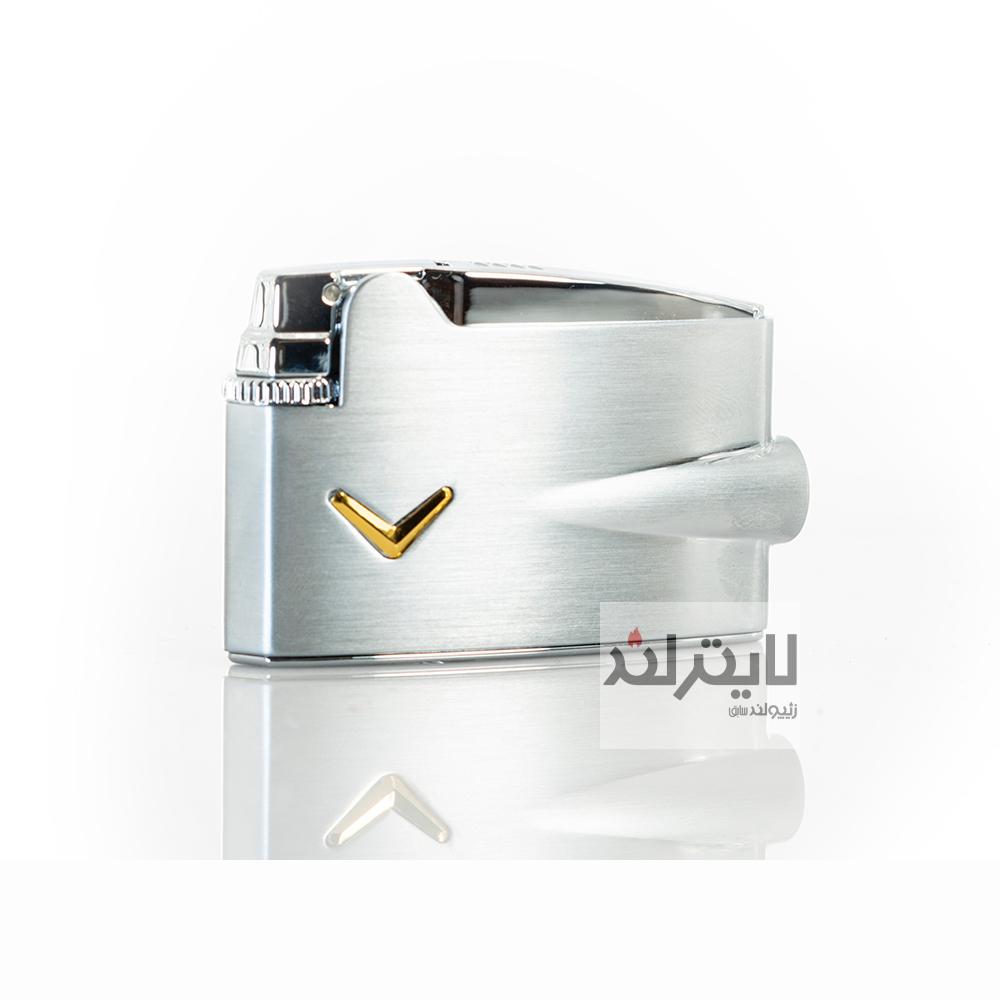 فندک گازی رونسون مدل Mini Varaflame Chrome Satin کد R310001 1 فندک گازی رونسون مدل Mini Varaflame Chrome Satin کد R310001