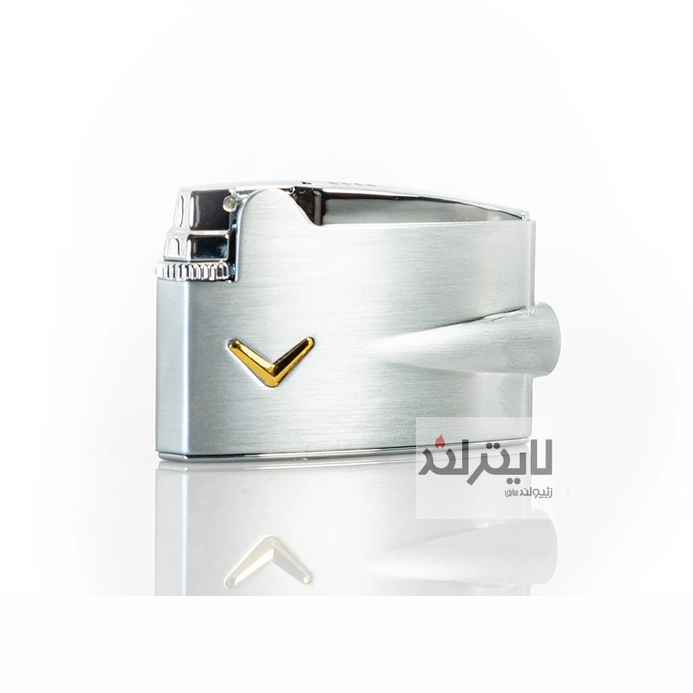فندک گازی رونسون مدل Mini Varaflame Chrome Satin کد R310001