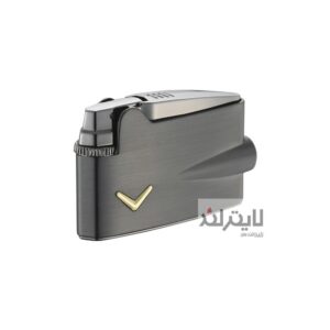 فندک بنزینی رونسون مدل Mini Varaflame Gunmetal Satin کد R310002