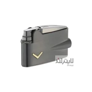 فندک بنزینی رونسون مدل Mini Varaflame Gunmetal Satin کد R310002