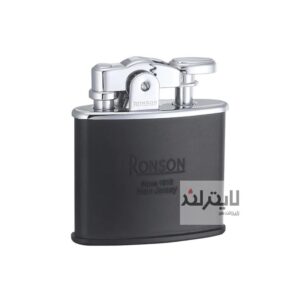 فندک بنزینی رونسون مدل Nostalgia Black Matt کد R020028