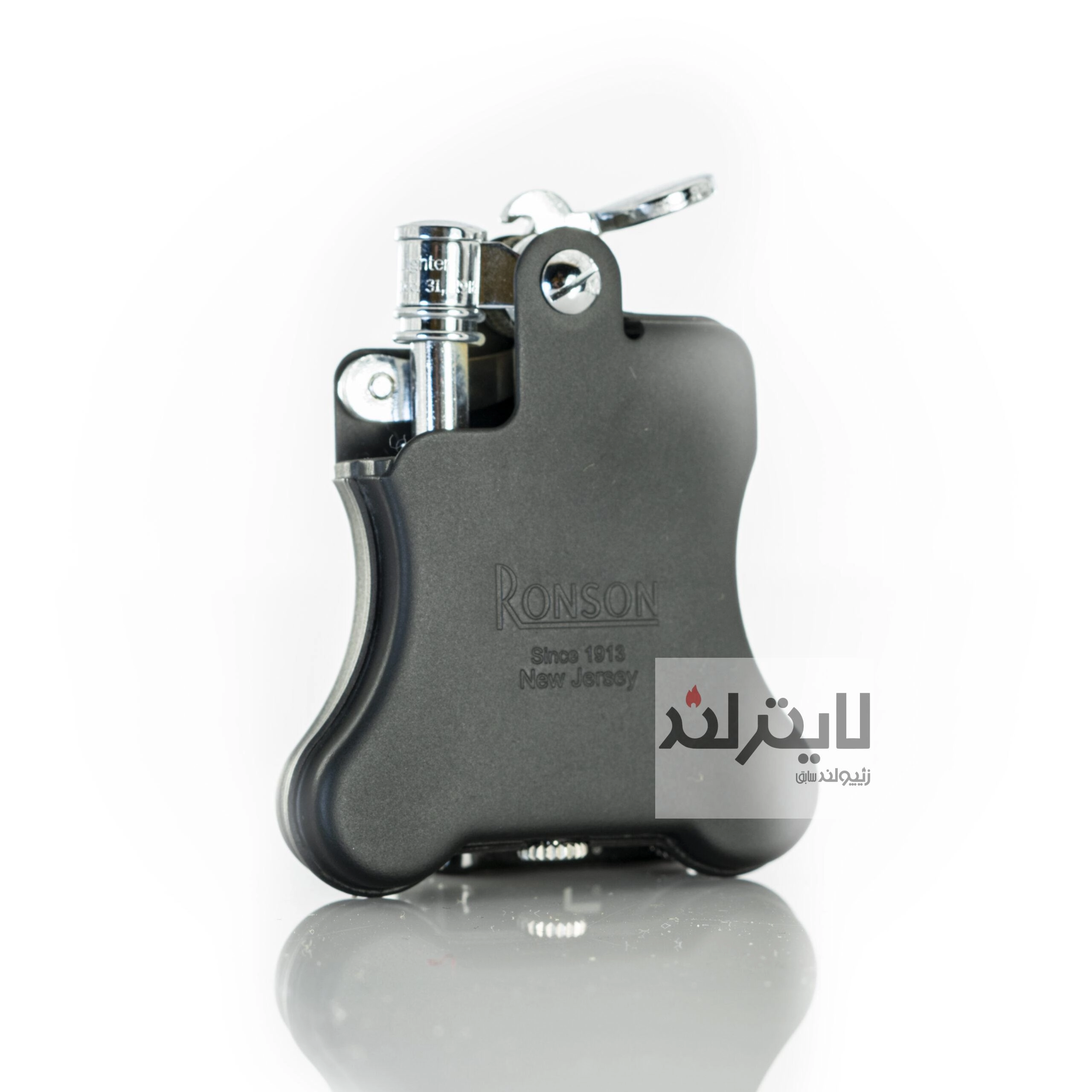 فندک بنزینی رونسون مدل Banjo Black کد R010027