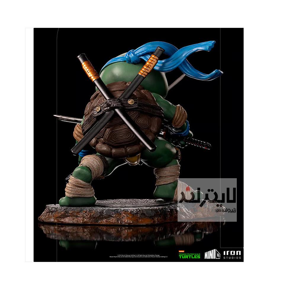 فیگور Leonardo سری Minico از لاک پشت های نینجا ساخت شرکت Iron Studios 2 فیگور Leonardo سری Minico از لاک پشت های نینجا ساخت شرکت Iron Studios - Image 2
