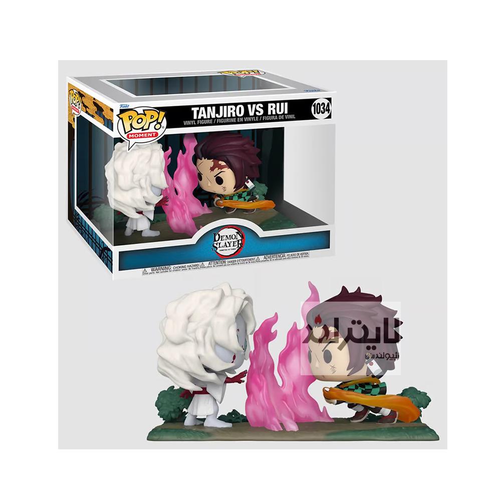 فیگور Tanjiro و Rui در حال مبارزه از انیمه Demon Slayer 2 فیگور Tanjiro و Rui در حال مبارزه از انیمه Demon Slayer - Image 2