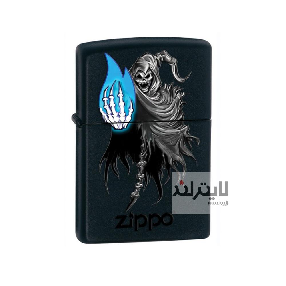 فندک زیپو مدل BS Death کد 28033 1 فندک زیپو مدل BS Death کد 28033