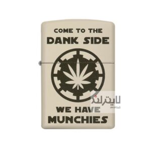 Zippo 29590 dank side design