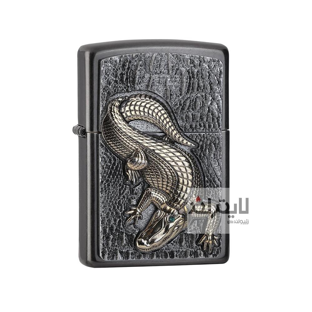 فندک زیپو مدل Crocodile Emblem کد 2006315 1 فندک زیپو مدل Crocodile Emblem کد 2006315