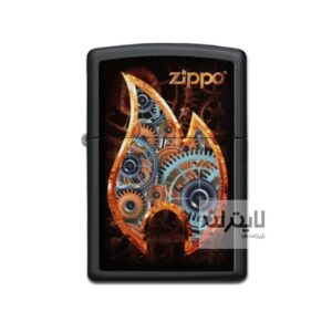 فندک زیپو مدل Steampunk Flame کد 218
