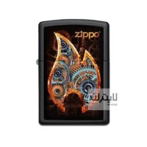 فندک زیپو مدل Steampunk Flame کد 218