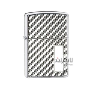 فندک زیپو مدل Engine Turn Pebble High Polish کد 28185