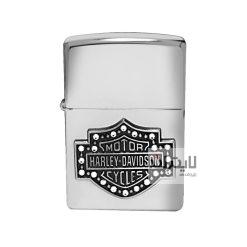 فندک زیپو مدل Harley Davidson Bar Shield Cry کد 28349