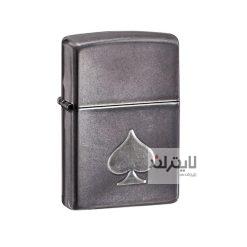 فندک زیپو مدل Ace Gray Dusk کد 28379