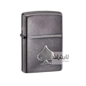 فندک زیپو مدل Ace Gray Dusk کد 28379