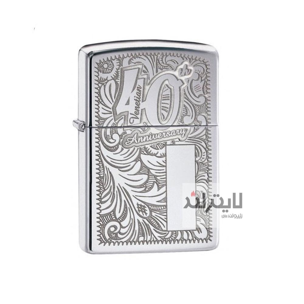 فندک زیپو مدل 40th Anniversary Venetian Floral Design کد 28789 1 فندک زیپو مدل 40th Anniversary Venetian Floral Design کد 28789