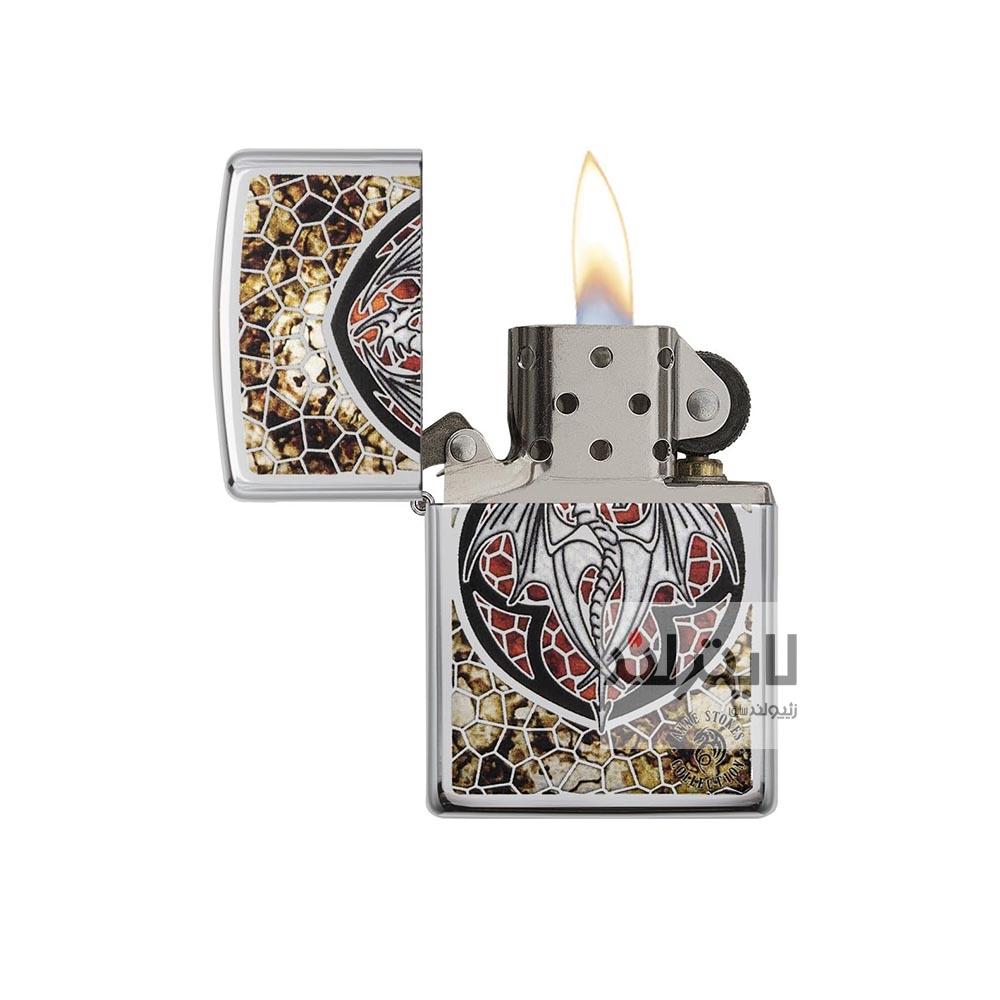 فندک زیپو مدل Anne Stokes کد 29253 2 فندک زیپو مدل Anne Stokes کد 29253 - Image 2