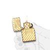 فندک زیپو مدل Vintage Zippo Box Top High Polish Solid Brass کد 49075 9 49075 4