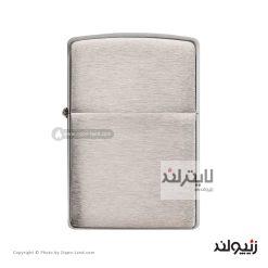 فندک زیپو مدل Brushed Chrome کد 200