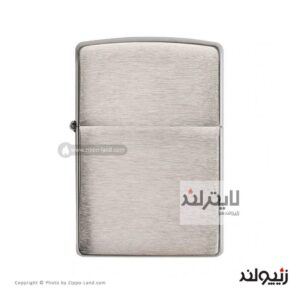 فندک زیپو مدل Brushed Chrome کد 200